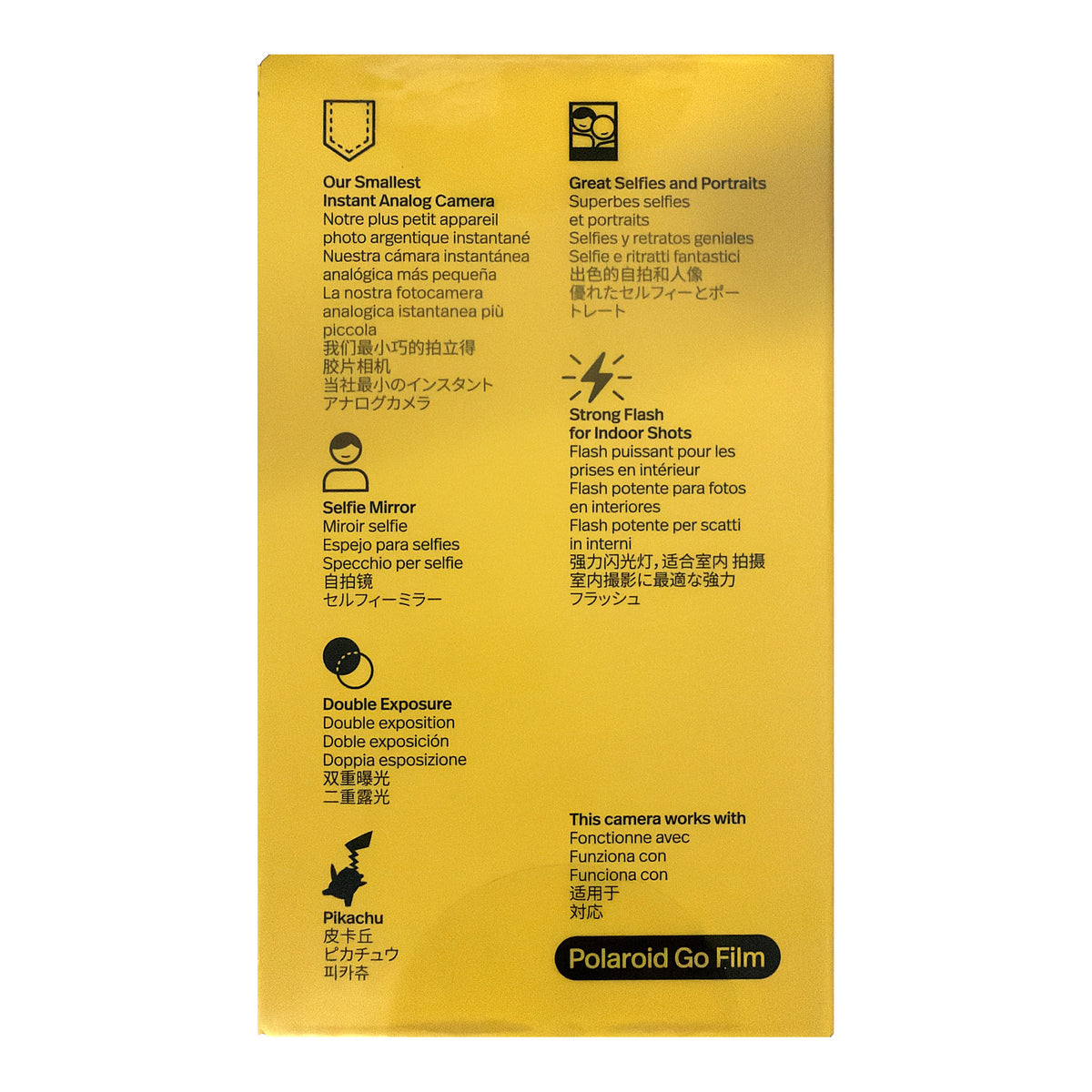 Polaroid | Go Gen 3 Instant Camera | Pokémon Pikachu Edition