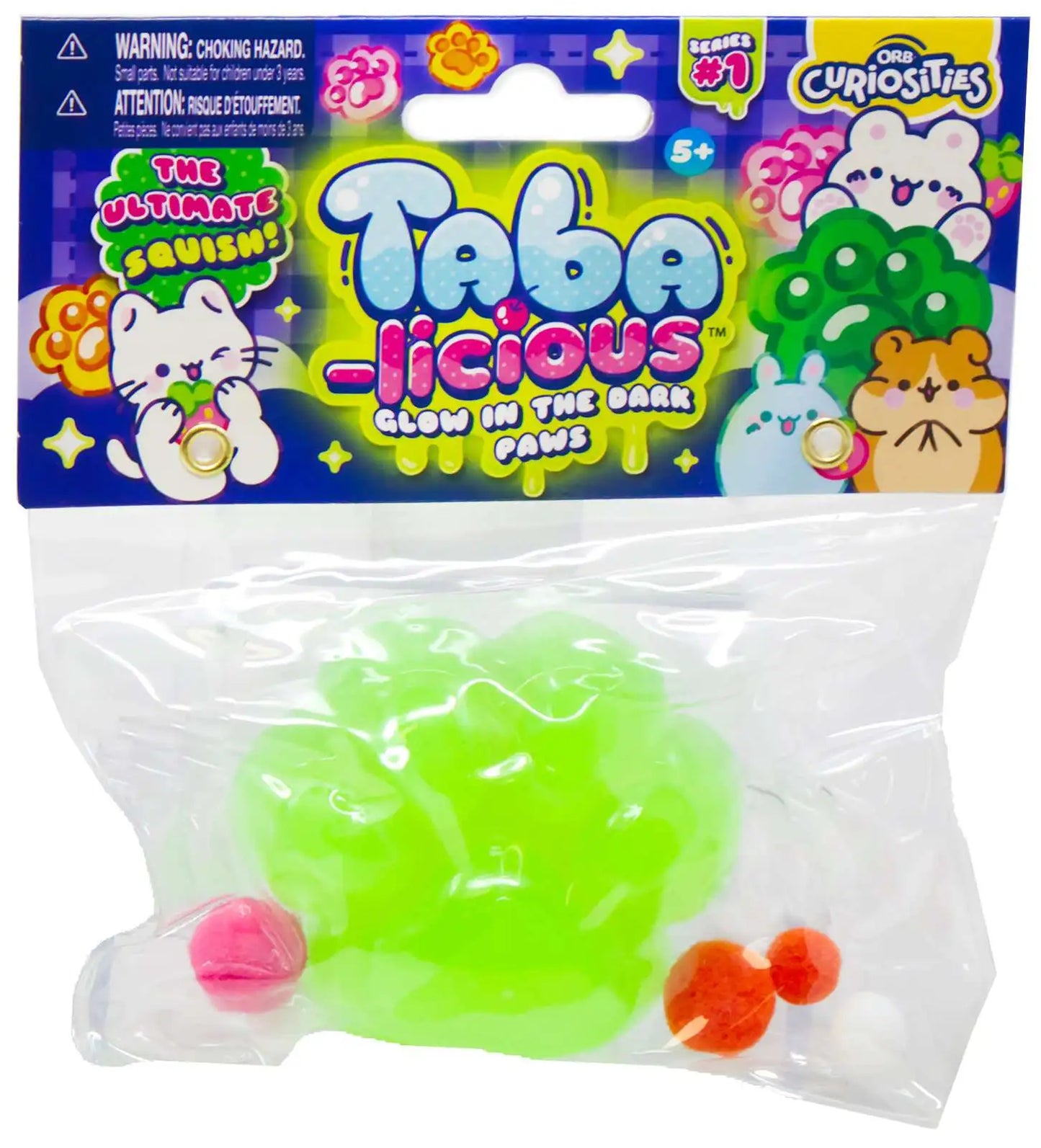 ORB | Taba-Licious | Glow in the Dark Paws | Choose Your Color