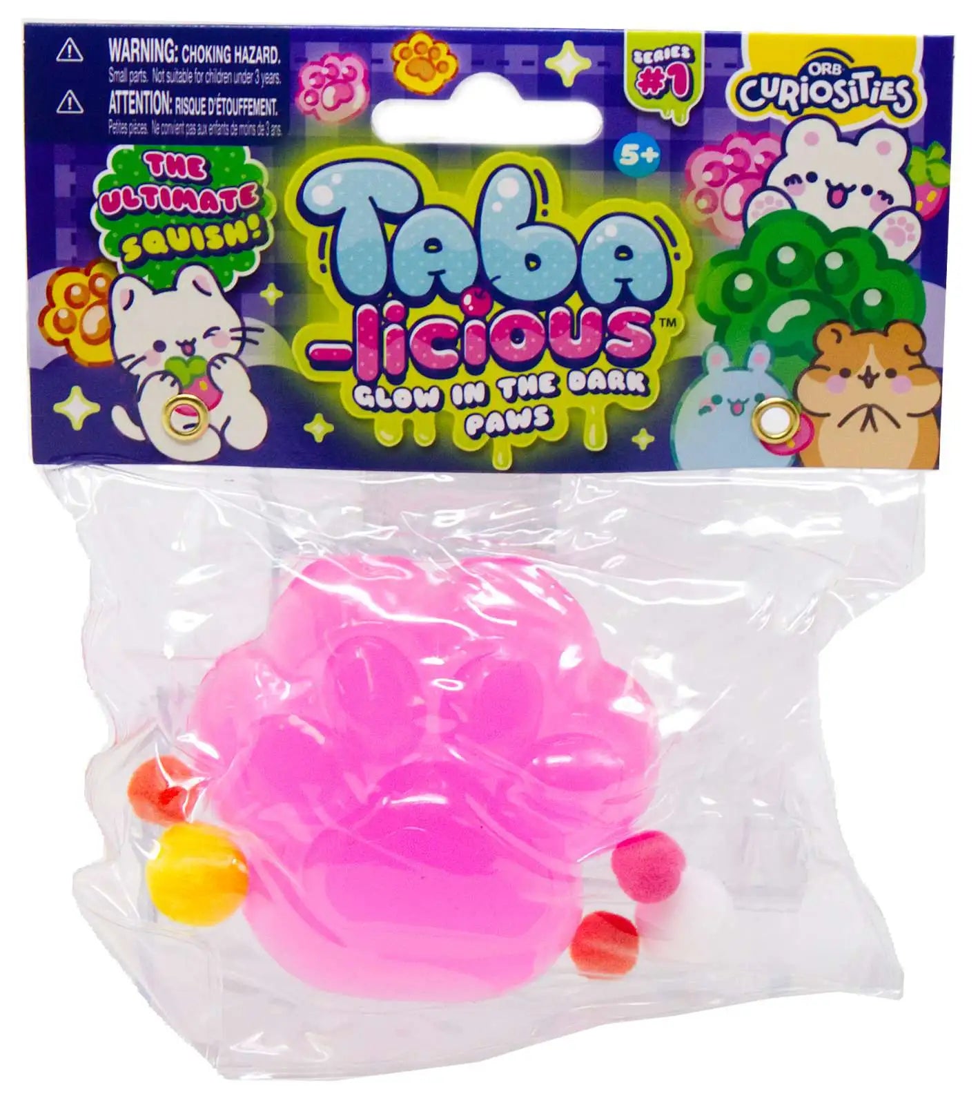 ORB | Taba-Licious | Glow in the Dark Paws | Choose Your Color