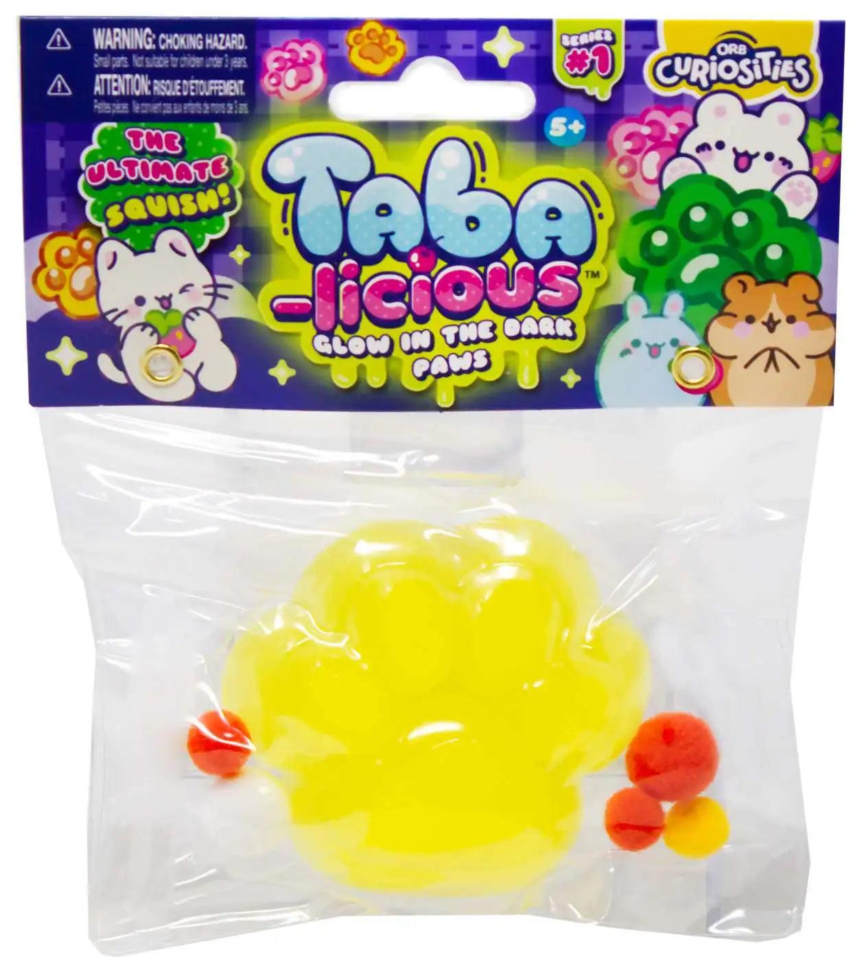 ORB | Taba-Licious | Glow in the Dark Paws | Choose Your Color