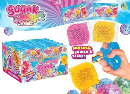 Sugar Swaps | Ice Cubes Squishy | 2-Inch Squeeze Toy