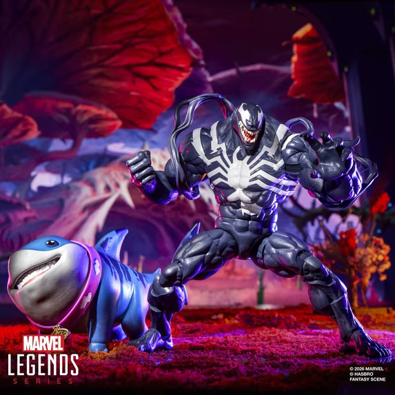 Hasbro | Marvel Legends | Marvel Rivals Venom & Jeff the Land Shark | 6" Action Figures