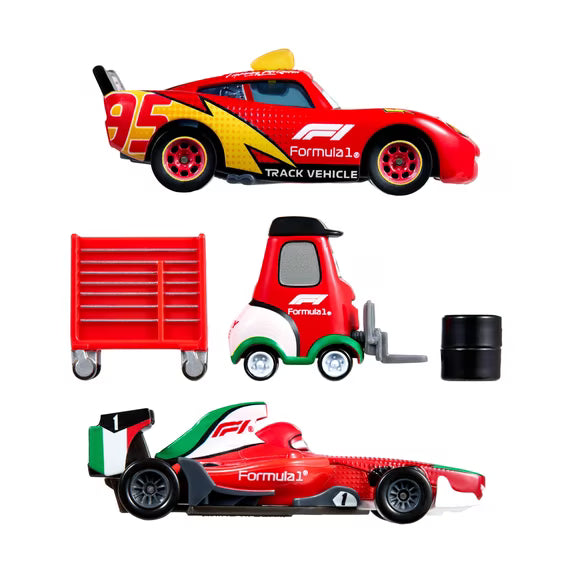 Mattel | Cars x Formula 1 | 3-Car Die-Cast Multipack