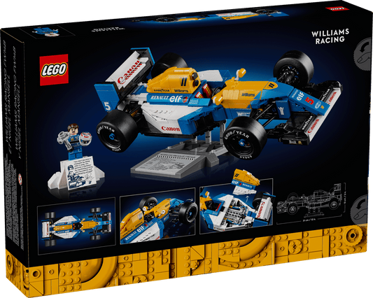 LEGO | Icons | McLaren MP4/4 & Ayrton Senna | 693 Pieces | 10353