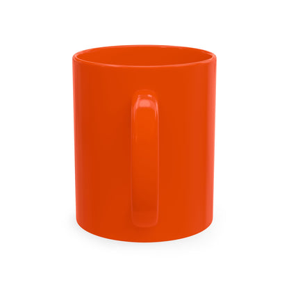 Printify | Halloween "Only Treats" Ceramic Mug | Ghost & Pumpkin | 11oz