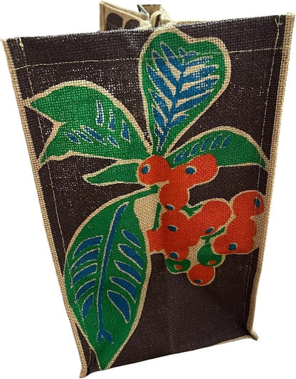 Trader Joe's Jute Bag - 1967 Pasadena Coffee Beans Premium Roast (2 Pack)