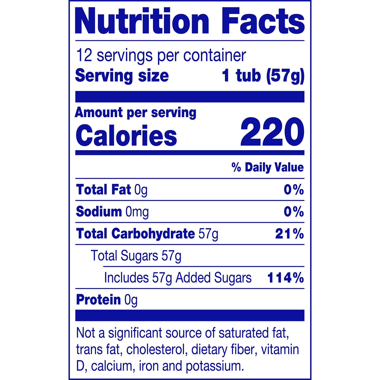 Parade Cotton Candy - 12 Tubs (2 oz. each) FREE SHIPPPING