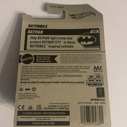 2024 Hot Wheels Batmobile 145/250