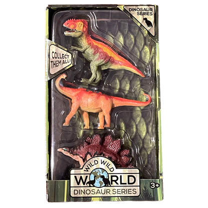 Wild Wild World Dinosaur Series Brooklyn Lollipops - Dinosaur Action Figure Set