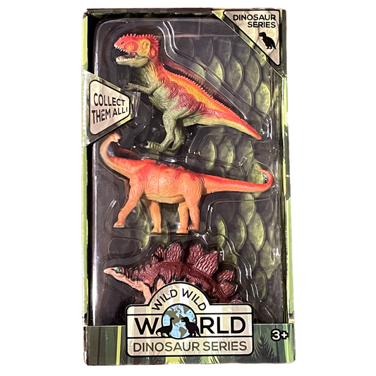 Wild Wild World Dinosaur Series Brooklyn Lollipops - Dinosaur Action Figure Set