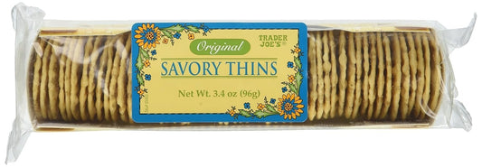 Original Savory Thin Crackers (6 Packs)  3.4 oz each pack