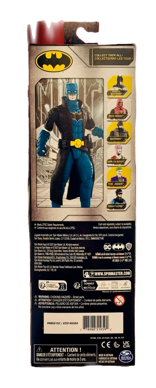 DC Batman Action Figure Super Hero - 12"