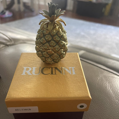 Rucinni Trinket Box Pineapple