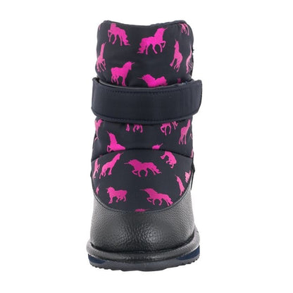 EMU Australia Kids Rainbow Unicorn Waterproof Boots Size K10  NWT Pinkish/Purple