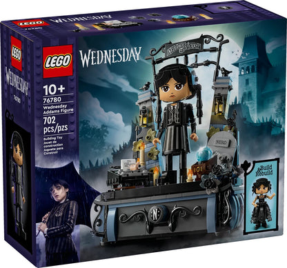 LEGO Wednesday Addams 76780 - Netflix Series Building Set with Nevermore Academy Gate