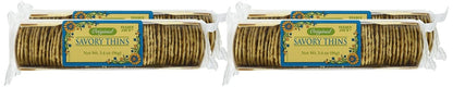 Original Savory Thin Crackers (6 Packs)  3.4 oz each pack