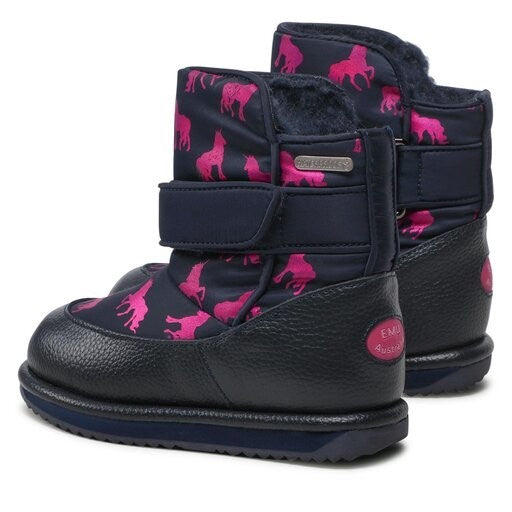 EMU Australia Kids Rainbow Unicorn Waterproof Boots Size K10  NWT Pinkish/Purple