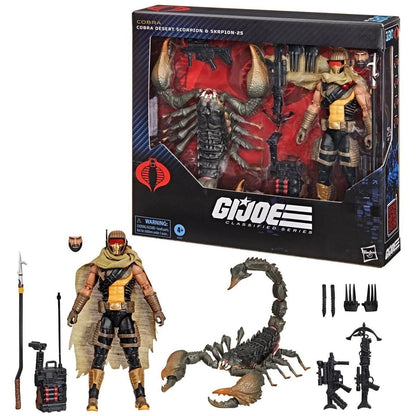 G.I. Joe Classified Series - Cobra Desert Scorpion & SKRP10N-25 (6-Inch Action Figure)