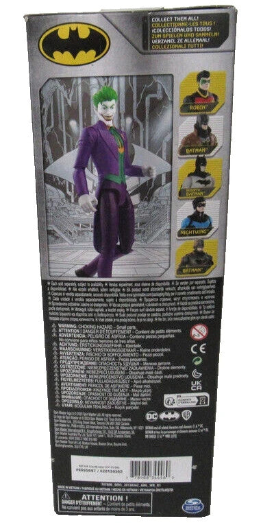 DC Joker Action Figure Super Hero - 12"