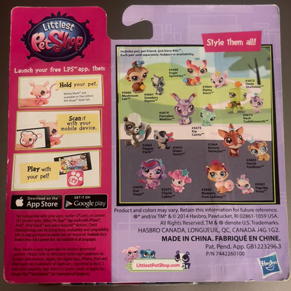 Littlest Pet Shop Pawsabilities Pepper Clark 3662 & Dawn Ferris 3663