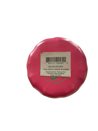 Starbucks x S'well | 17oz Hot Pink Insulated Water Bottle | Limited Edition