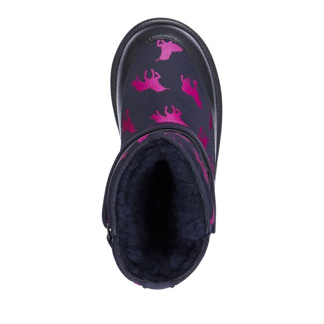 EMU Australia Kids Rainbow Unicorn Waterproof Boots Size K10  NWT Pinkish/Purple