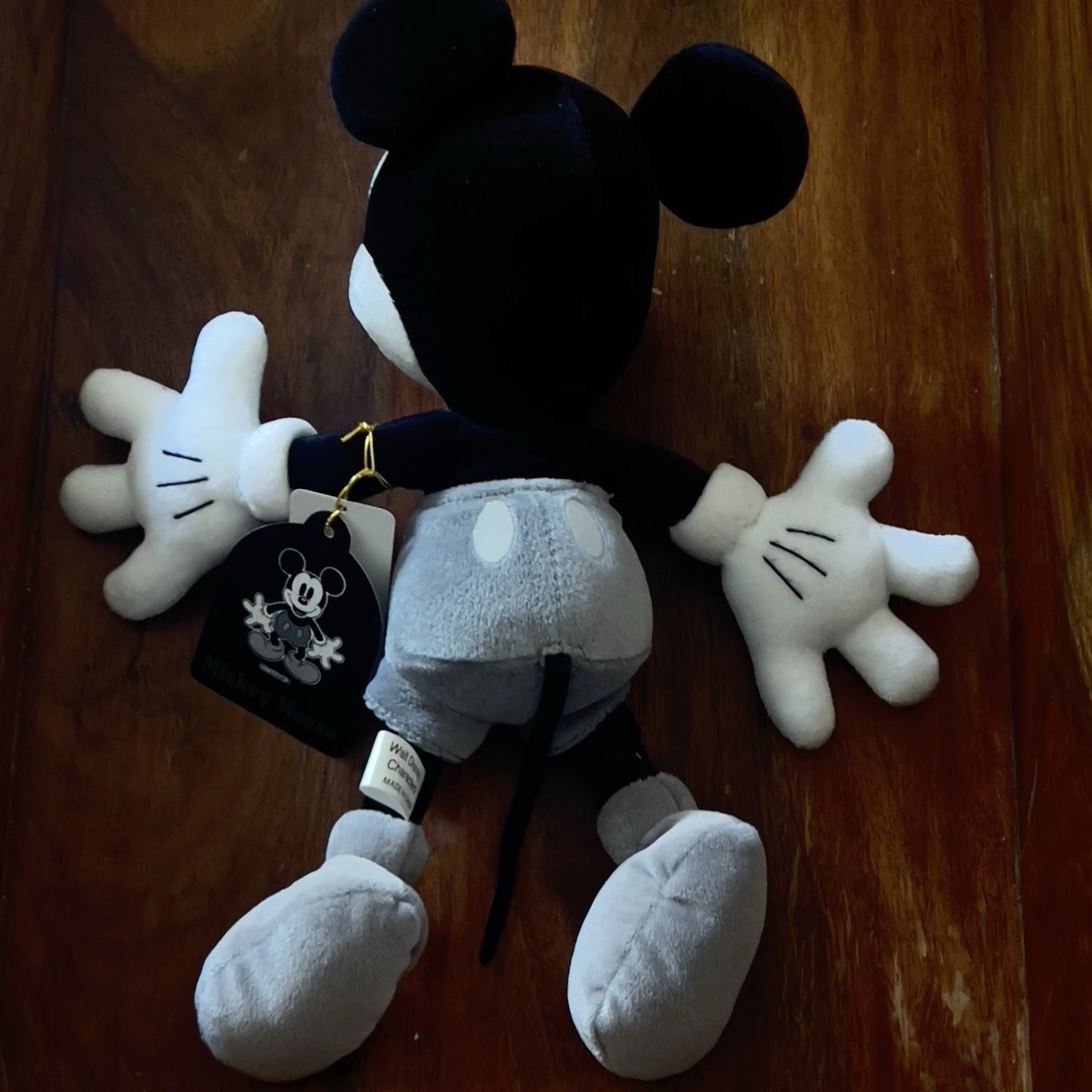 Tokyo Disneyland Walt Disney Monochrome Mickey And Minnie Mouse - Beanie Plush