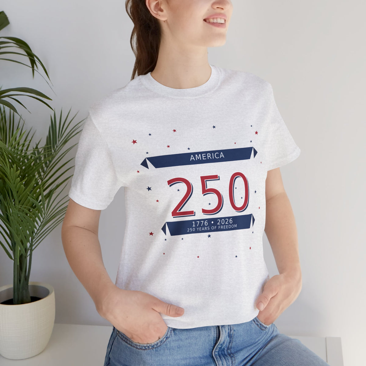 America 250 Anniversary T-Shirt — USA 1776–2026 Bicentennial Celebration Tee