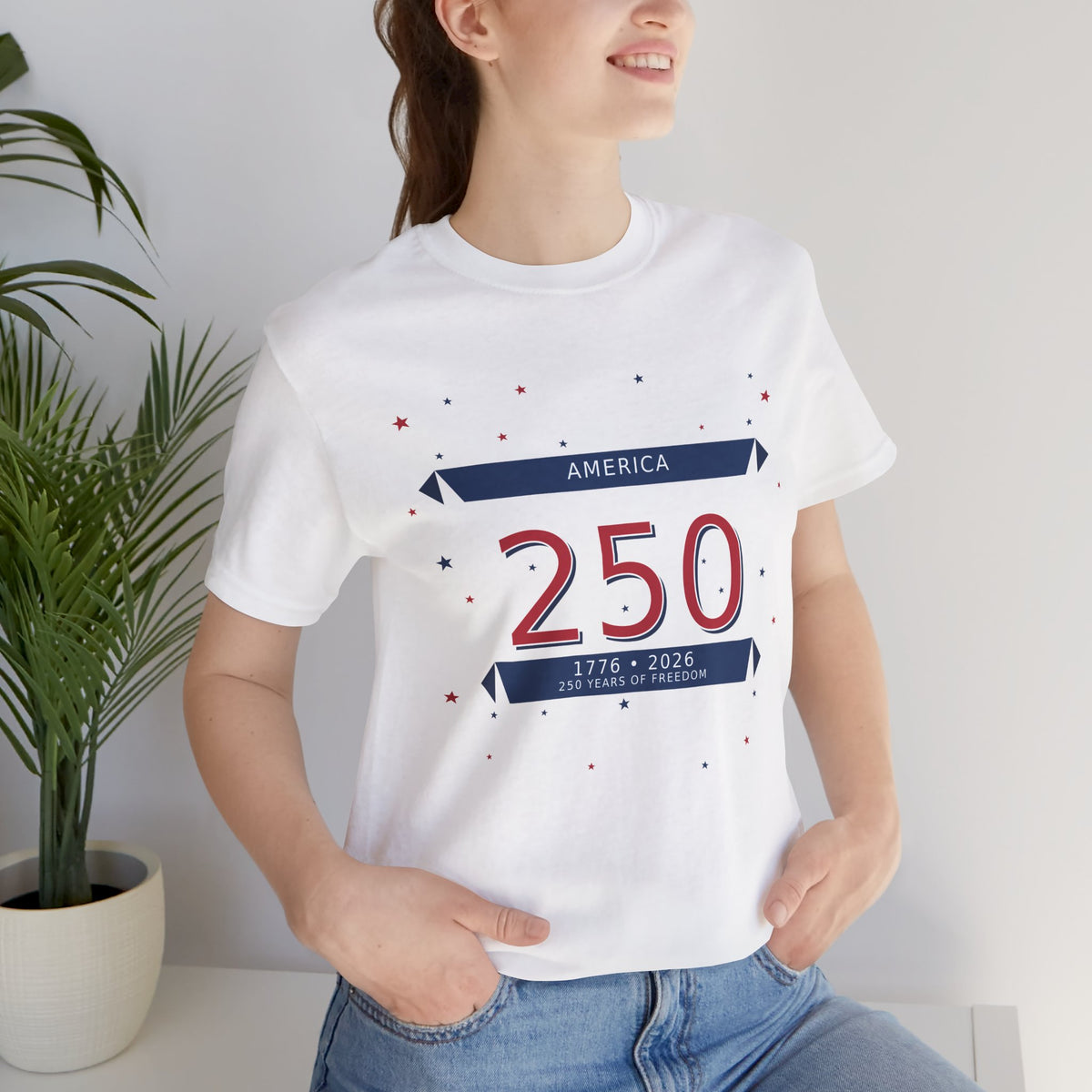 America 250 Anniversary T-Shirt — USA 1776–2026 Bicentennial Celebration Tee