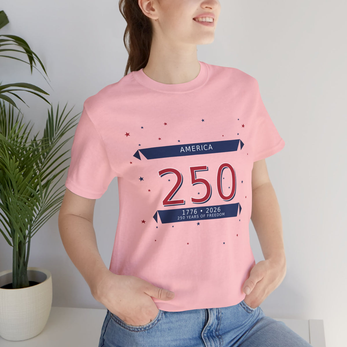 America 250 Anniversary T-Shirt — USA 1776–2026 Bicentennial Celebration Tee