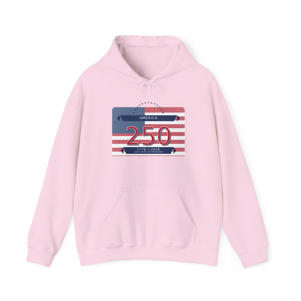 250 Years of Freedom Hoodie | America 250th Anniversary | Patriotic Sweatshirt | Choose Color