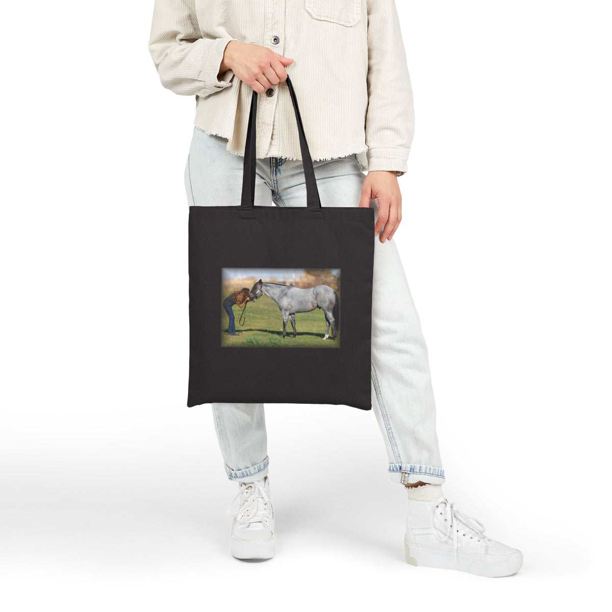 Amazing Grace Ranch | AGR Clark Kent | Cotton Canvas Tote | Choose Color