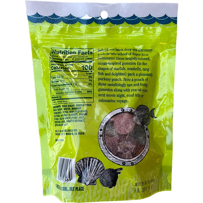 Trader Joe's | Super Sour Scandinavian Swimmers | Chewy Gummy Candies | Gluten Free | Kosher
