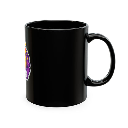 Printify | Halloween "Only Treats" Ceramic Mug | Ghost & Pumpkin | 11oz