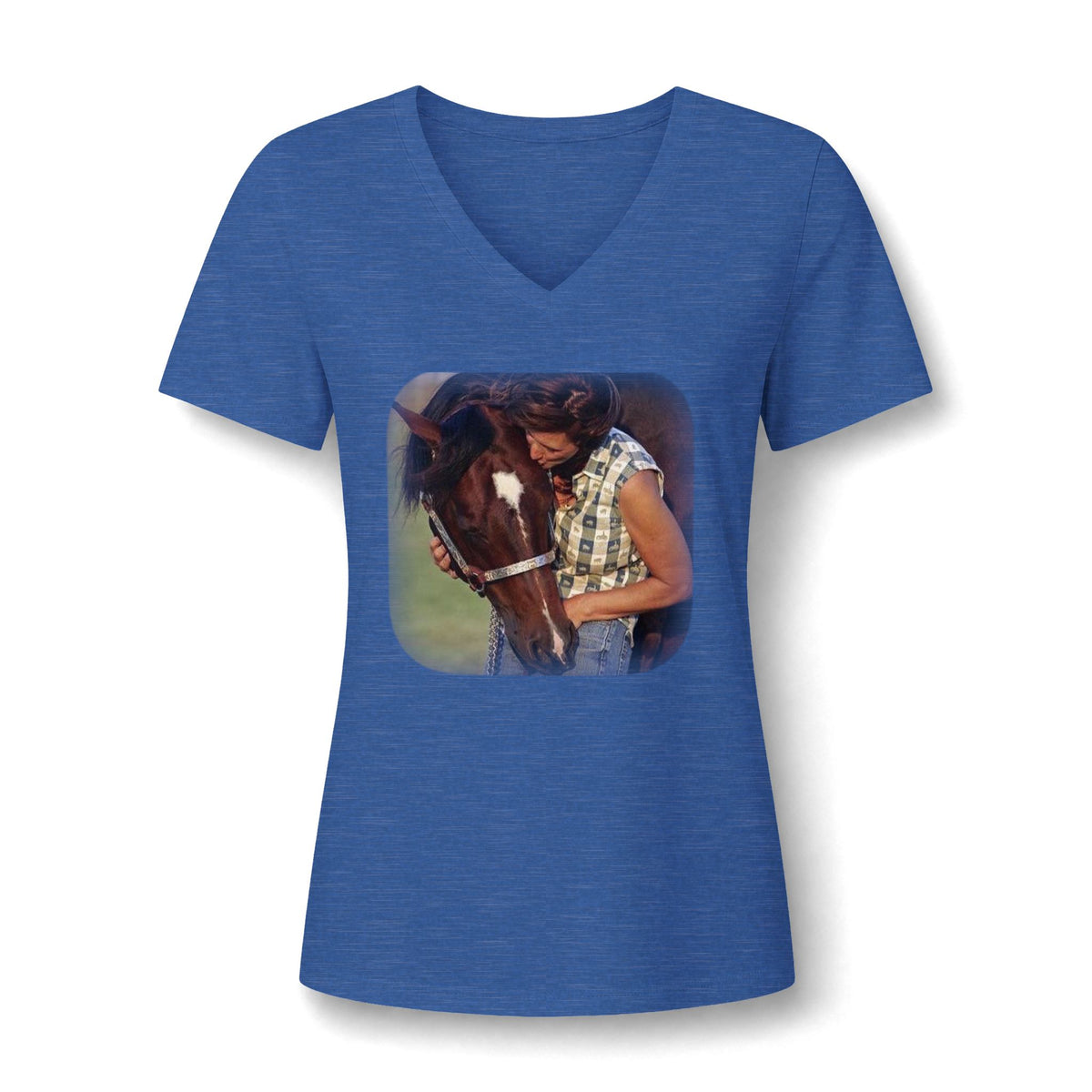 Amazing Grace Ranch | Tomcat Chex | Women's V-Neck Tee 2 | Choose Color