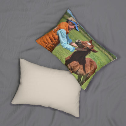 Amazing Grace Ranch | Foal | Lumbar Pillow