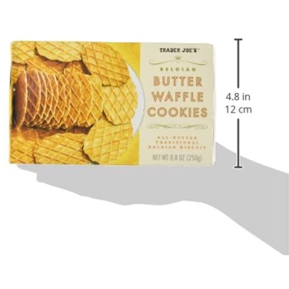 Trader Joe's | Belgian Butter Waffle Cookies | 8.8 oz | 2 Pack