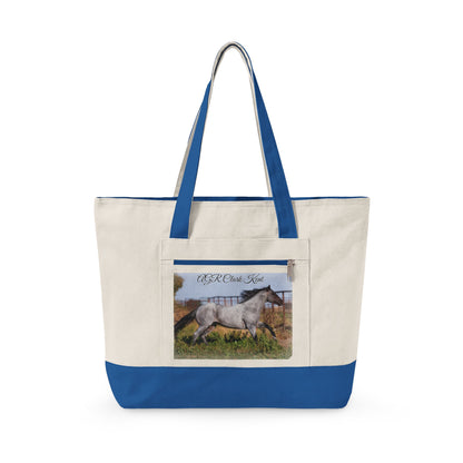 Amazing Grace Ranch | AGR Clark Kent | Zippered Canvas Tote | Choose Color