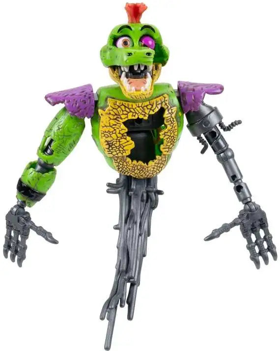 Jazwares |  FNAF | Endo Series | Montgomery Gator & Shattered Montgomery Gator | Action Figure 2-Pack