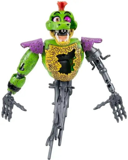Jazwares |  FNAF | Endo Series | Montgomery Gator & Shattered Montgomery Gator | Action Figure 2-Pack