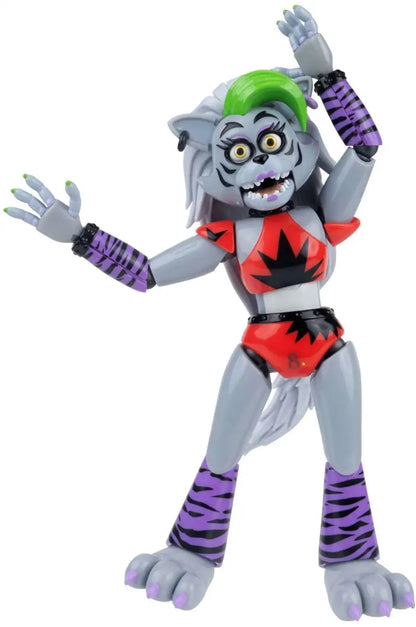 JAKKS Pacific | Five Nights at Freddy's Endo Series | Roxanne Wolf & Shattered Roxanne Wolf | Action Figure 2-Pack