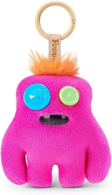 ZURU | Fuggler | Baby Pinkles Sasquoosh | 3.5" Plush Bag Charm