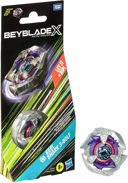 Hasbro | Beyblade X Keel Shark 3-60LF | Attack-Type Booster
