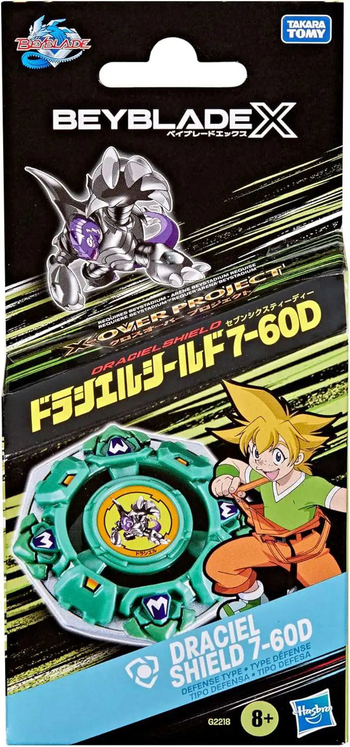 Hasbro | Beyblade X Draciel Shield 7-60D | X-Over Starter Set