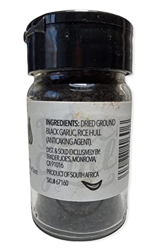 Trader Joe's | Ground Fermented Black Garlic | Pack of 4