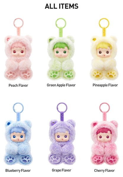 POPMART HACIPUPU Gummy Bear Series Vinyl Plush Pendant Blind Box