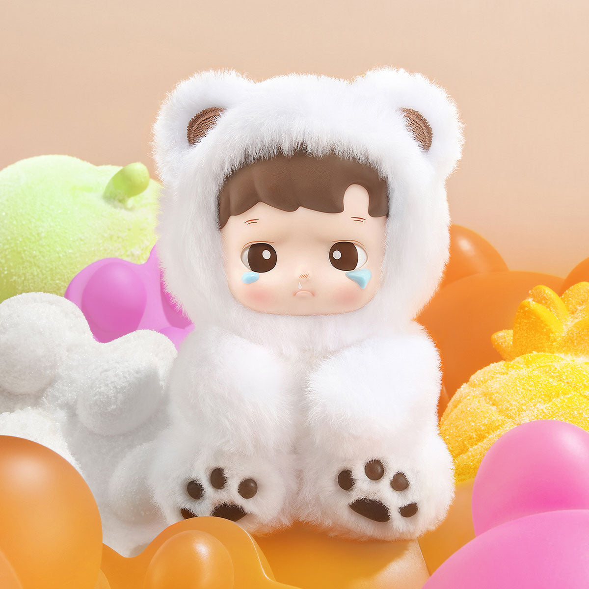 POPMART HACIPUPU Gummy Bear Series Vinyl Plush Pendant Blind Box