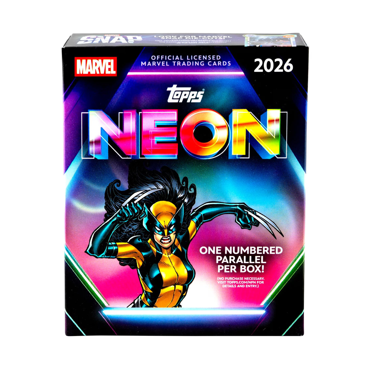Topps | 2026 Neon Marvel | Mega Box