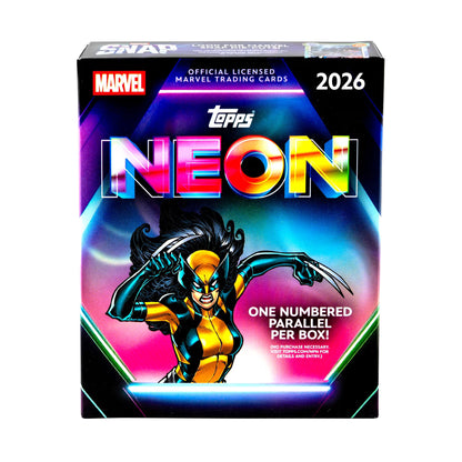 Topps | 2026 Neon Marvel | Mega Box