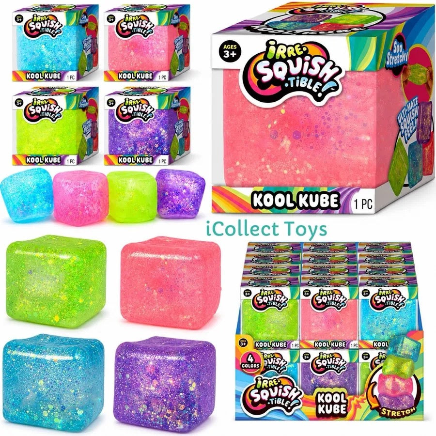 IRRE Squish Tible | Kool Kube | Multiple Colors Available